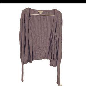 H&m XXL Lavender Purple Cardigan‎